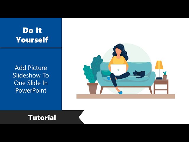 How To Add Picture Slideshow To One Slide In PowerPoint