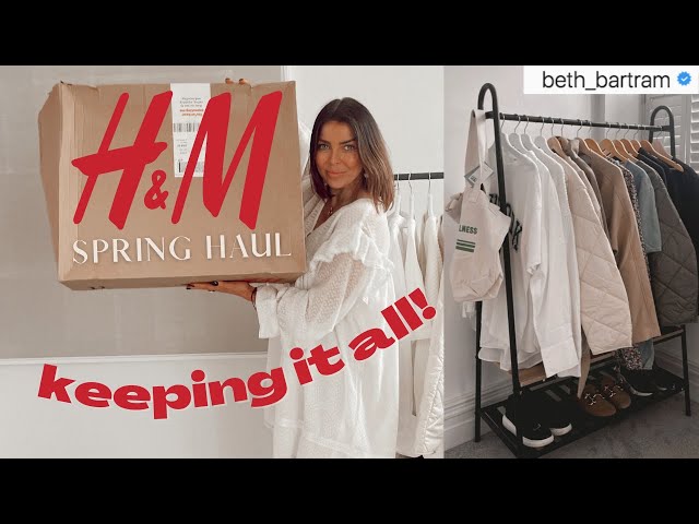 THE BEST H&M SPRING FASHION  HAUL  | March 2022