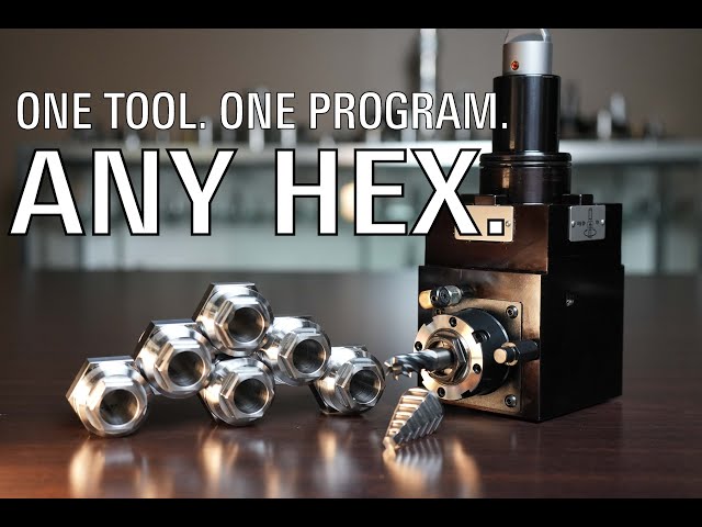 NEVER program a hexagon again! | G12.1hex milling macro