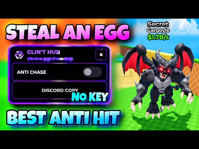 🔥 STEAL AN EGG SCRIPT | ANTI HIT + NO KEY & MORE!