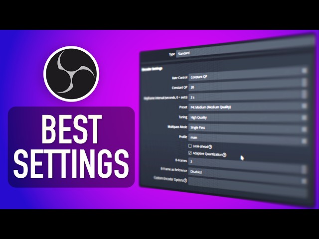 Best OBS Settings For Super Clear Videos Anyone Can Do!