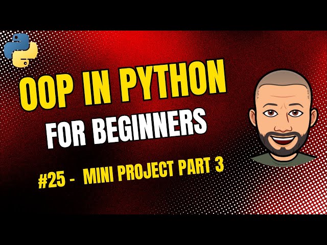 OOP in Python for Beginners — #25 Final Project — Employee Management System - part 3
