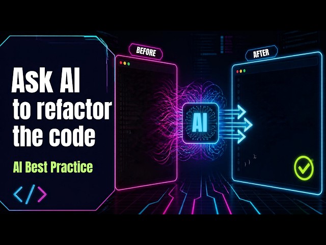 TAMIL AI BEST PRACTICE, ASK AI TO REFACTOR THE CODE WITHOUT CHANGING THE FEATURE| InterviewDOT