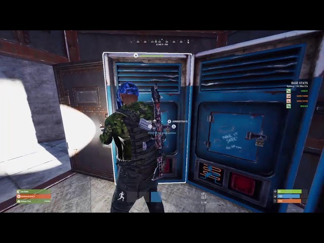 Defending online raid Rust console