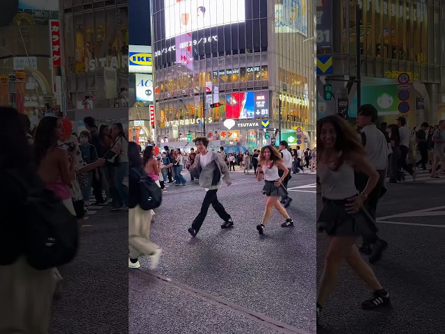 Tokyo Drift hits different when you’re dancing at Shibuya Crossing. 🔥
