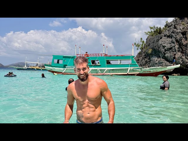 I Took 4 Flights to Reach This Philippine Paradise 🇵🇭 #philippines #travel #travelvlog #culture 
