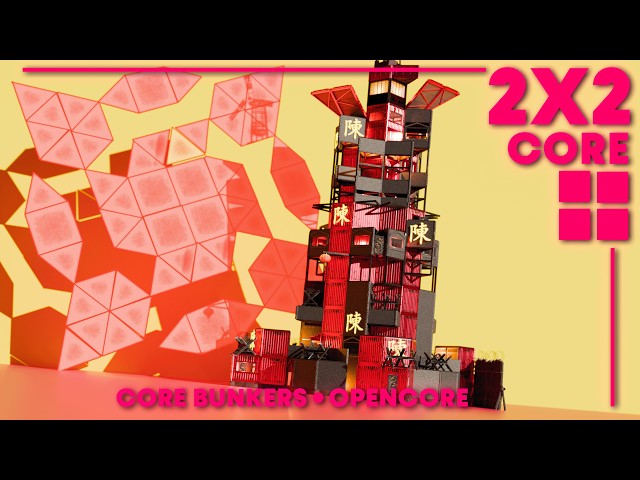 The spinky.SPIRE - Small MAIN Base TOWER / LARGE Team MONUMENT Tower  - RUST Base Designs 2026