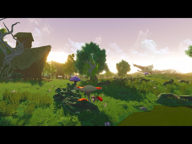 Wetlands Swamp with MicroVerse - Biomes & Presets Showcase - From Scratch!
