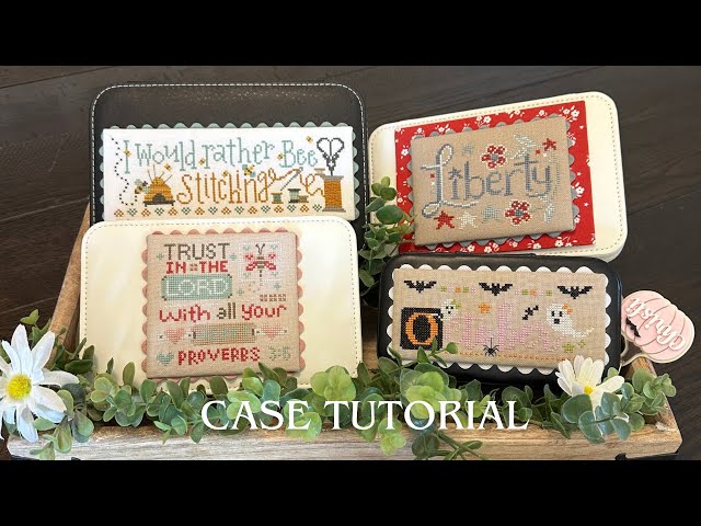 Stitching Case Tutorial  Javagirlstitches Flosstube extra