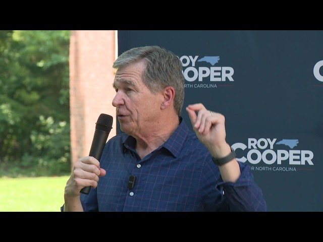 Roy Cooper US Senate campaign rally in Charlotte, NC | 9/2/26