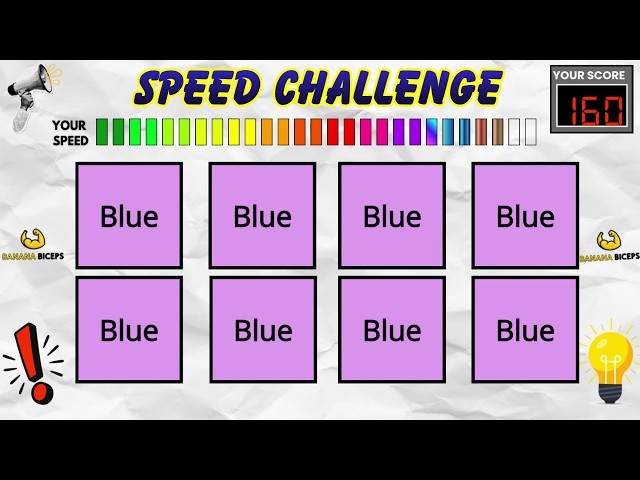 Slow to Fast Say The Word On Beat Speed Challenge 48 | SPEED EDITION | Fast Rhythm Test