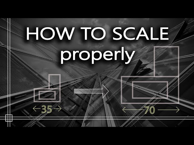 Autocad - How to Scale properly