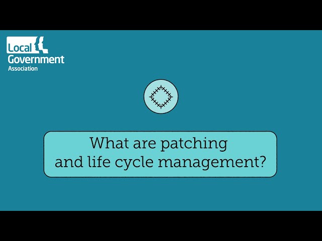 What are patching and lifecycle management?