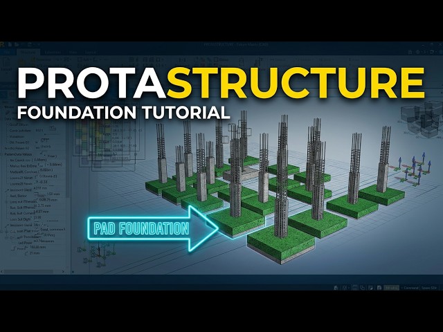 Pad Foundation Design in Protastructure: A Step-by-Step Tutorial 