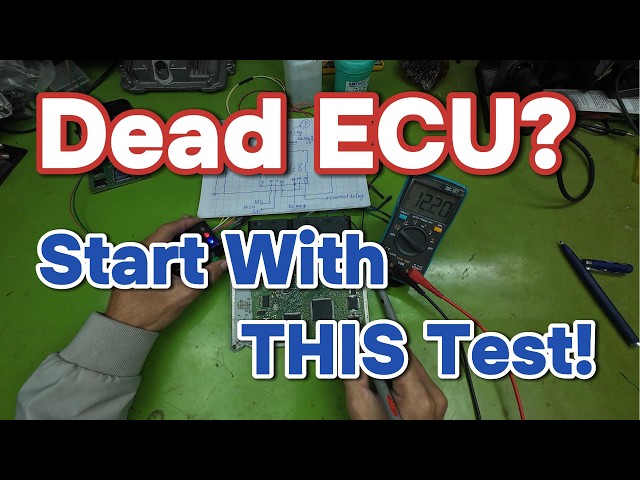 How to Diagnose the ECU Power Supply Step-by-Step | Complete Testing & Repair Guide#ecurepair
