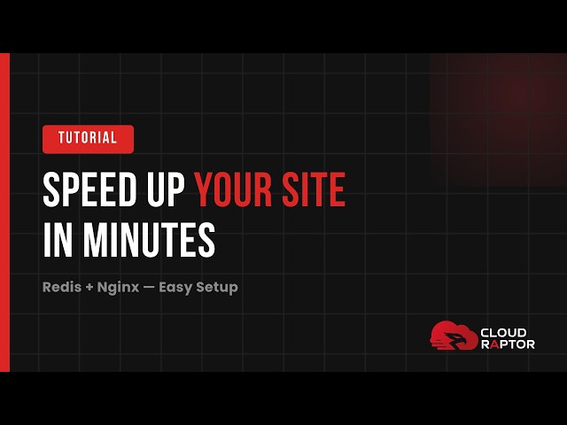 CloudRaptor Caching Explained (Redis + FastCGI = Lightning Fast Websites ⚡)