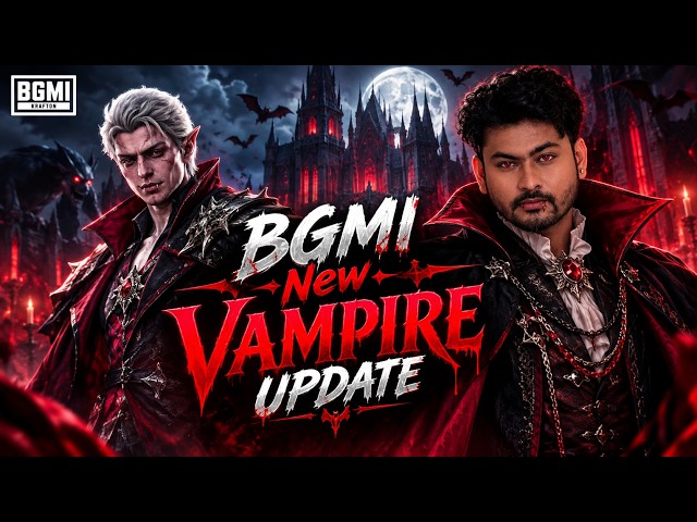 🔴LIVE - NEW 4.6 VAMPIRE UPDATE IN BGMI