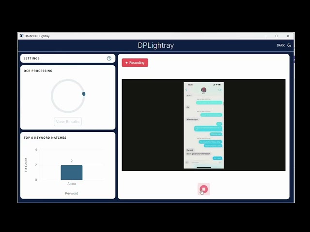 DATAPILOT Lightray: Triage entire text chains in seconds.