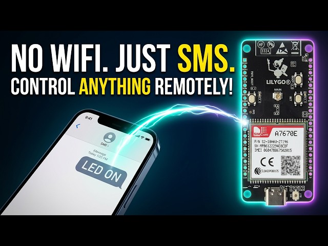 How to send & receive SMS using LilyGo T-call A7670 4G LTE Dev Board | IoT | GSM