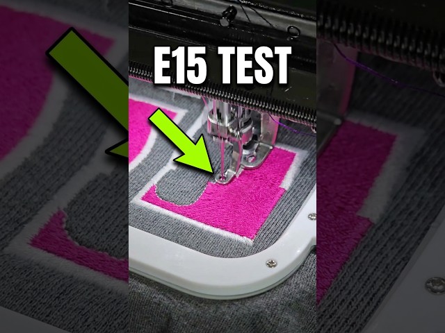 Learning Machine Embroidery with the new HTVRONT E15 #craftingwithdelonda #htvront