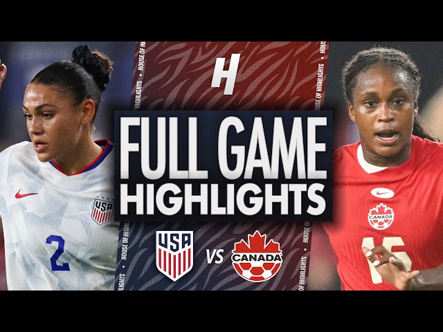 USA vs Canada - ALL GOALS & HIGHLIGHTS | March 4, SheBelieves Cup 2026