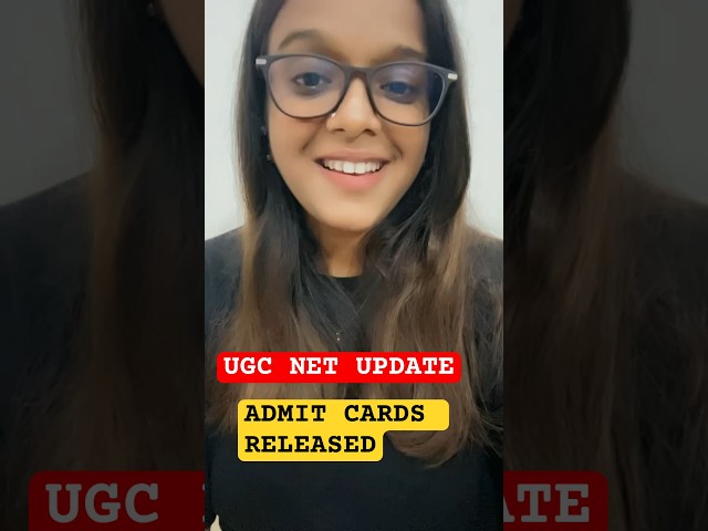 NTA UGC NET | ADMIT CARD RELEASED
