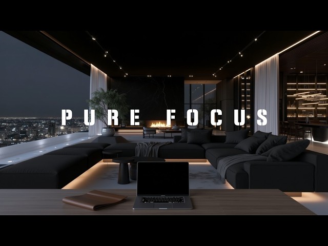 Neuroscience Music For Deep Concentration & Peak Mental Performance In A Luxury Night Setting