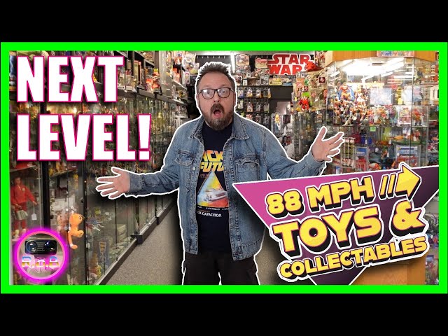 One of the BEST Retro Toy Shops I've EVER Visited - 88mph Toys & Collectables!