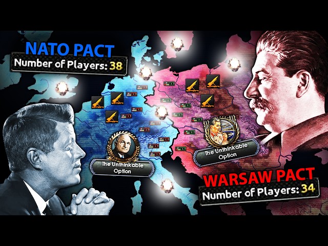 50 Player NATO vs Warsaw Pact in HOI4 Multiplayer