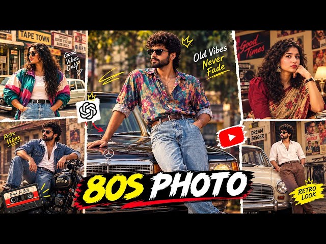 Instagram Viral 90s LOOK Ai Photo Editing In Chatgpt | Trending 90s Look Ai Photo Kaise Banaye?🔥