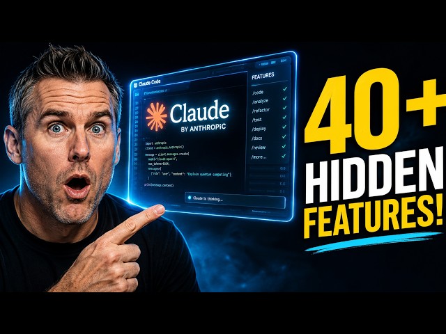 Claude Code's Creator Just Revealed 40+ Features Nobody Talks About
