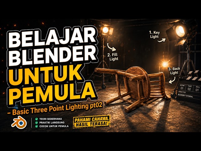 Blender 0122   Lighting n Rendering Wooden Chair pt02 260611v02