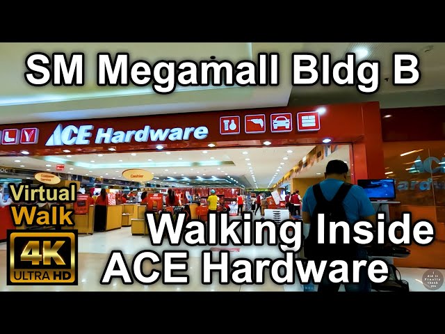[4K] Walk Tour | Checking What's Inside ACE Hardware in SM Megamall Building B