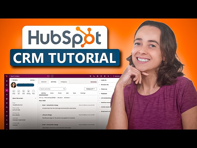 HubSpot CRM Tutorial for Beginners 2026 (Step-by-Step)