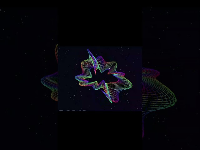 I Visualized a 4D Shape Using Python 🤯🌈 | 4D Rotation
