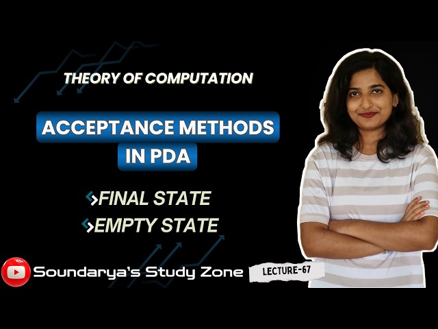 Acceptance Methods in PDA | Final State vs Empty Stack Explained with Examples | TOC