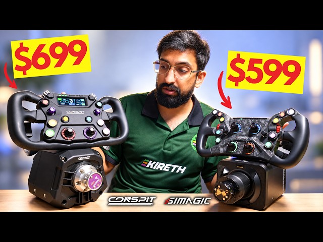 Are These The BEST VALUE Sim Racing Bundles? $699 Conspit Apex vs $599 Simagic Green Flag