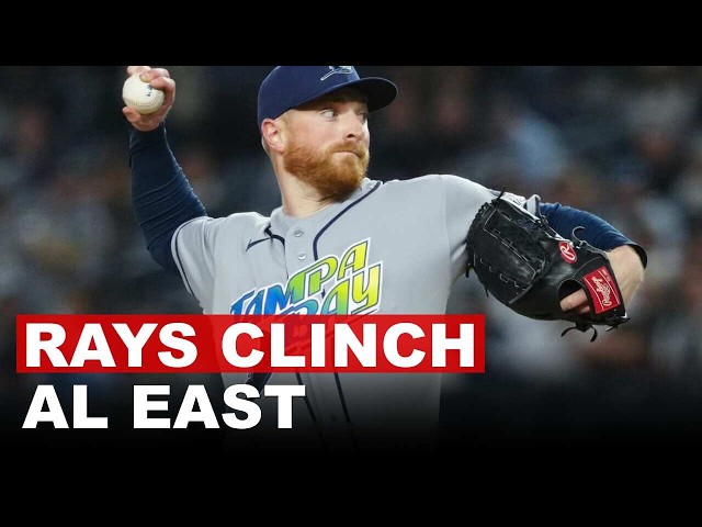 Tampa Bay Rays Clinch AL East Title In Stunning Bronx Showdown