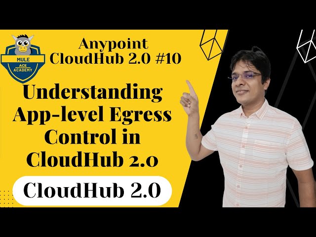 #10: CloudHub 2.0 | Private Space with Outbound Firewall Rules | App level Egress rules