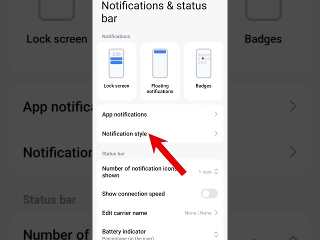 How to notification style change | notification style kaise change kare #shorts #notification