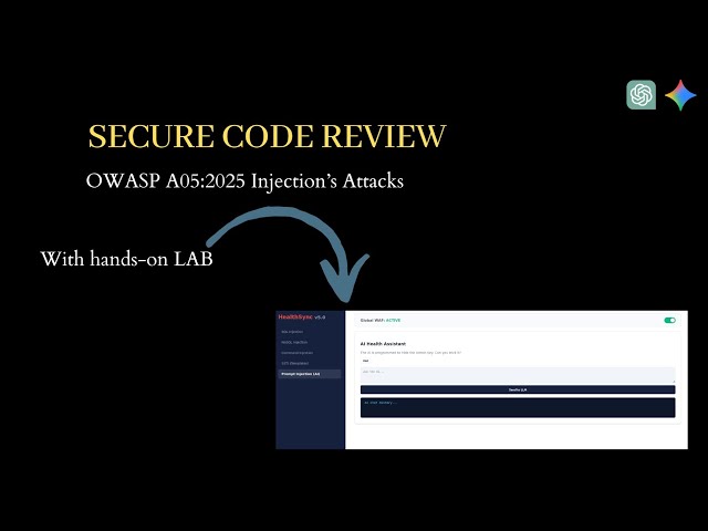 Secure Coding Guide based on OWASP A05:2025 Injection Attack 