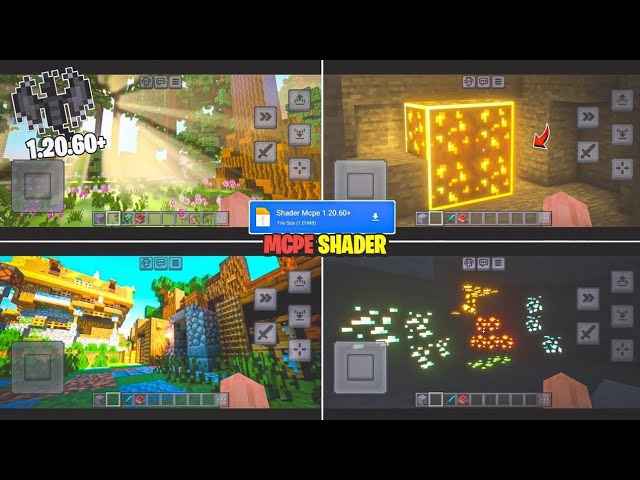Top Shader Minecraft PE 1.20+ / 1.20.62 | Render Dragon Shader Mcpe 1.20 Android Ios