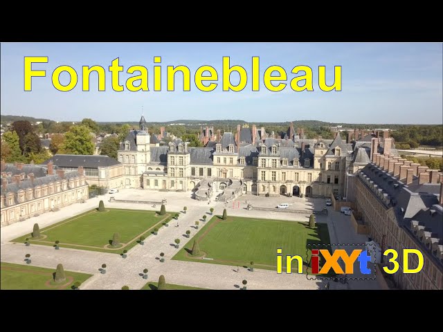 Palace of Fontainebleau, France in iXYt 3D video for VR