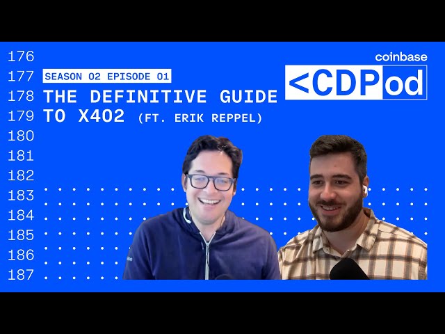 The DEFINITIVE guide to x402 (ft. Erik Reppel) - Coinbase Developer Podcast
