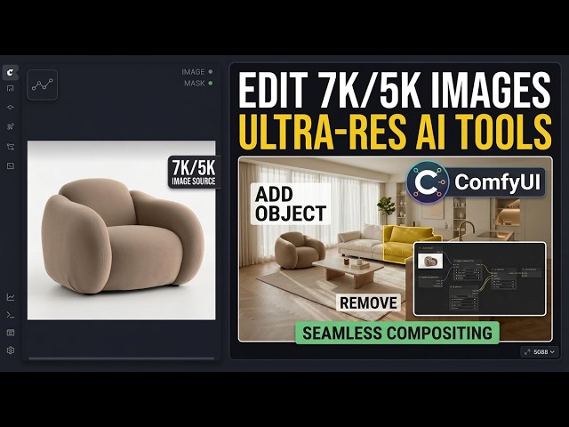 Production-Ready ComfyUI: Edit 7K-5K Images