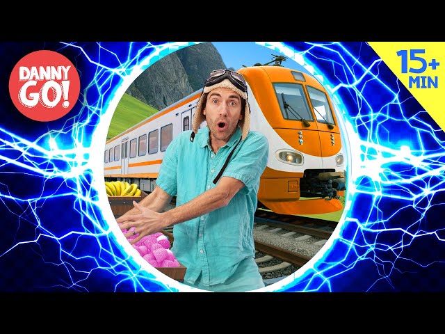 Trains, Bananas, Candy + More! 🚂 🍌🍭 ⚡️HYPERSPEED REMIX⚡️/// Danny Go! Songs for Kids