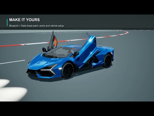 VR Car Template for Unreal Engine 5.8 | Official Trailer