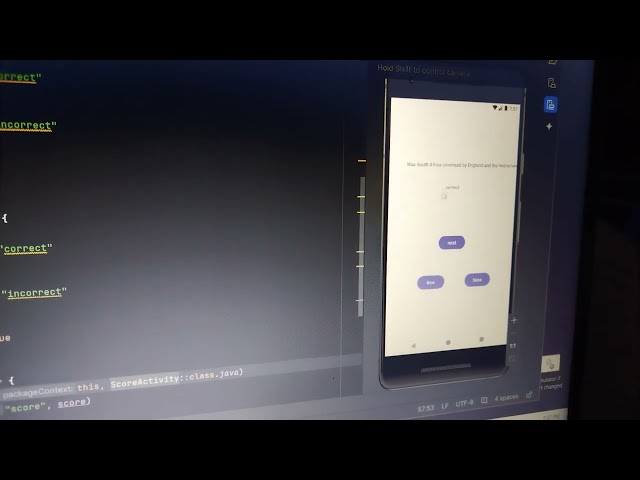 Quizz application part 3(last part)