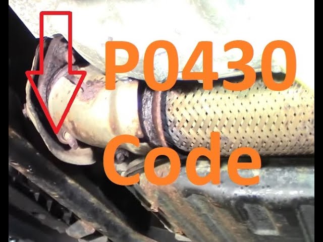 Causes and Fixes P0430 Code:  Catalyst System Efficiency Below Threshold Bank 2