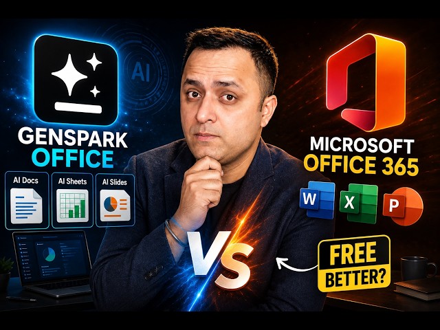 Genspark Office vs Microsoft Office 365: Can AI Really Replace Microsoft Office?